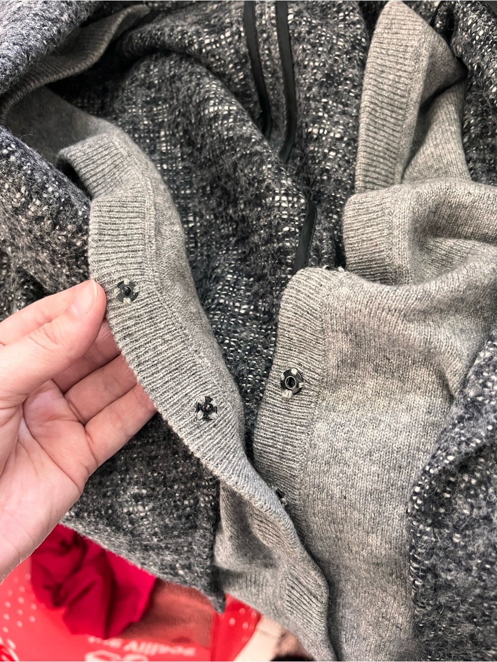 Dolce & Gabbana Alpaca Blend Blazer Cardigan Layered Look Jacket - Picture 6 of 6